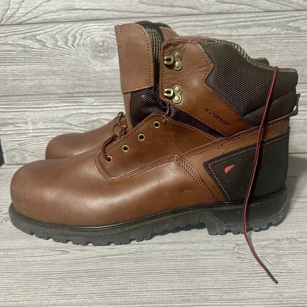 Red Wing 3572 BRNR XP Men's 6-inch Waterproof CSA Safety Toe Boot Sz 15 EE READ*